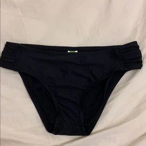 black bikini bottom